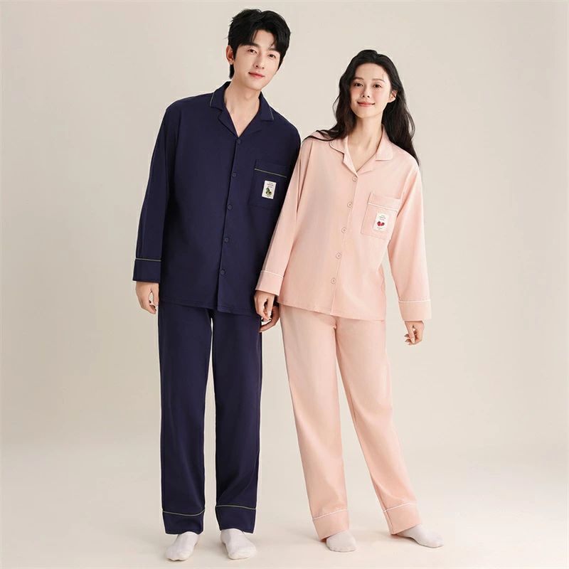 【コスパ最高！期間5倍積分！11/17まで】ペアパジャマ カップル 春夏秋冬 スウェット 上下 部屋着 肌に刺激がない 快適 快眠 長袖 ペアルック カップル おそろい メンズ パジャマ 秋 記念日 プレゼント ペア セットアップ お揃いルームウェア