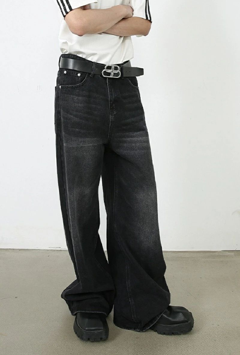 【P2倍！4380→実質4292円 11/11まで】ジーンズ メンズ デニムパンツ 大きいサイズ 春夏秋 ストレート ワイドパンツ リラックスパンツ ロングパンツ メンズ ズボン 速乾 通気性 大きいサイズ 5色 メンズジーパン ゆったり