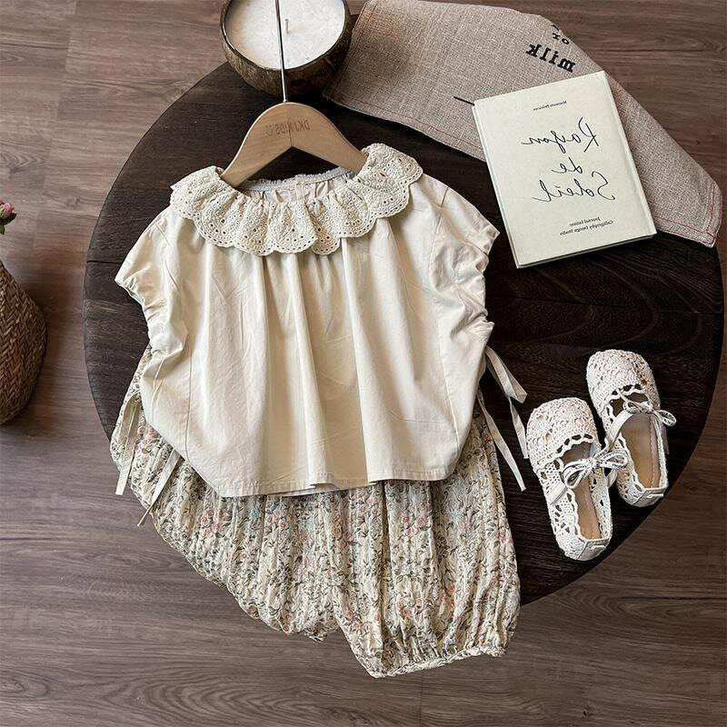 乐天商城 - セットアップ キッズ 夏服 ベビー服 子供服 レギンス 子ども服 ボトムス 女の子 おしゃれ 可愛い リボン フリル ジュニア 赤ちゃん 入園 入学 誕生日 プレゼント 幼稚園 お出かけ 70 80 90 100 110