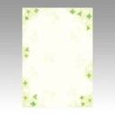 【1000円以上お買い上げで送料無料♪】ササガワ 和柄用紙 和ごころ 白つめ草 4-1016 - メール便発送