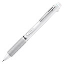 【1000円以上お買い上げで送料無料♪】ぺんてる エナージェル 3色ボールペン 0.5mm ホワイト軸 BLC35W インク色:黒・赤・青 - メール便発送