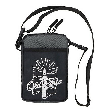 Rakuten - 【送料無料】サコッシュ FIRST EDITION バッグ メッシュポケット 刺繍 軽量 ショルダー紐 レトロ文具 オールドリスタ Old Resta - メール便発送