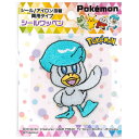 【1000円以上お買い上げで送料無料♪】ポケットモンスター シールワッペン クワッス デコレーション 女の子 男の子 ワッペン アップリケ 入園 入学 学校 - メール便発送