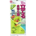 【1000円以上お買い上げで送料無料♪】立てる水切り袋 15枚入 使い捨て 三角コーナー 清潔 便利 キッチン 台所 ごみ捨て - メール便発送