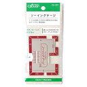 【1000円以上お買い上げで送料無料♪】ソーイングゲージ アルミニウム 縫いしろ しるし付け クロバー - メール便発送