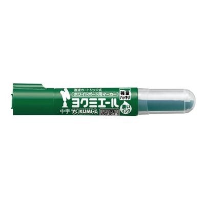 【1000円以上お買い上げで送料無料♪】コクヨ ホワイトボード用マーカー ヨクミエール 直液カートリッジ式 中字 緑 [PM-B502G] - メール便発送