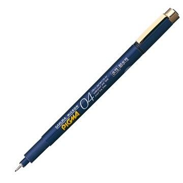 ※1000円以上 送料無料 サクラクレパス 水性マーカー ピグマ 0.4mm 黒 ESDK04#49 - メール便発送