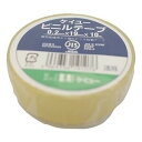 【1000円以上お買い上げで送料無料♪】ビニルテープ 19mm×10m 透明 電気絶縁用 粘着テープ - メール便発送