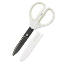 【1000円以上お買い上げで送料無料♪】コクヨ ハサミ サクサ フッ素・グルーレス刃 白 ハサ-PF280W - メール便発送
