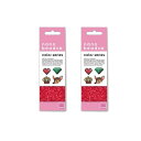 【1000円以上お買い上げで送料無料♪】カワダ nanobeads ナノビーズ 単色 あか 2点 セット - メール便発送