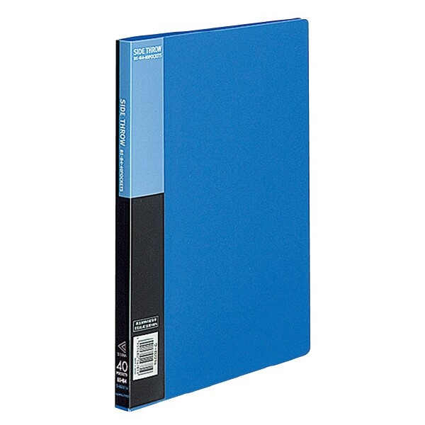 【送料無料】コクヨ クリヤーブックベーシックサイドスロ - メール便発送