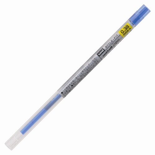 【1000円以上お買い上げで送料無料♪】三菱鉛筆 スタイルフィット ゲルインクボールペン リフィル 0.38mm ブルー - メール便発送
