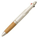 【送料無料】三菱鉛筆 ピュアモルト 3機能ペン ナチュラル MSXE3-1005-0770 - メール便発送