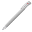 【1000円以上お買い上げで送料無料♪】3色 エマルジョンボールペン ブレン3C 0.5mm グレー 耐水性 スリム ゼブラ - メール便発送