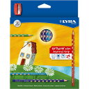 【送料無料】LYRA リラ 色鉛筆 グルーヴ・スリム 24色セット シャープナー付き - メール便発送