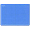 【送料無料】カットシート カッティングマット A4判 3層張り 20mm方眼 工作用 切断作業用 - メール便発送
