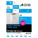 【送料無料】エーワン インクジェットプリンタラベル白光沢 28795 - メール便発送