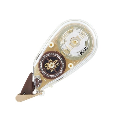 【1000円以上お買い上げで送料無料♪】修正テープ ホワイパープチ クリームテープ 極細 2.5mm ブラウン 手帳 ダイアリー - メール便発送のサムネイル