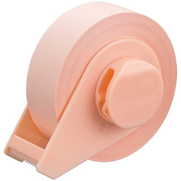【1000円以上お買い上げで送料無料♪】ヤマト 付箋 テープノクリップフセン 15mm×10m マグネット付き パステルピンク TFC-15-PP - メール便発送のサムネイル