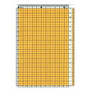 【1000円以上お買い上げで送料無料♪】共栄プラスチック B6サイズ用 カラー方眼下敷【イエロー】 CPK-B6-Y - メール便発送
