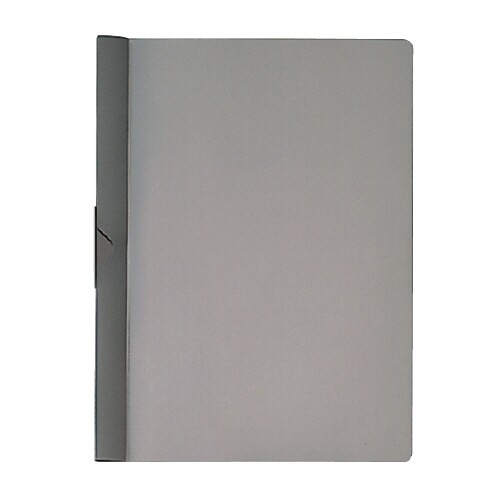 【1000円以上お買い上げで送料無料♪】プラス スライドクリップファイル FS-141PH 濃灰 - メール便発送