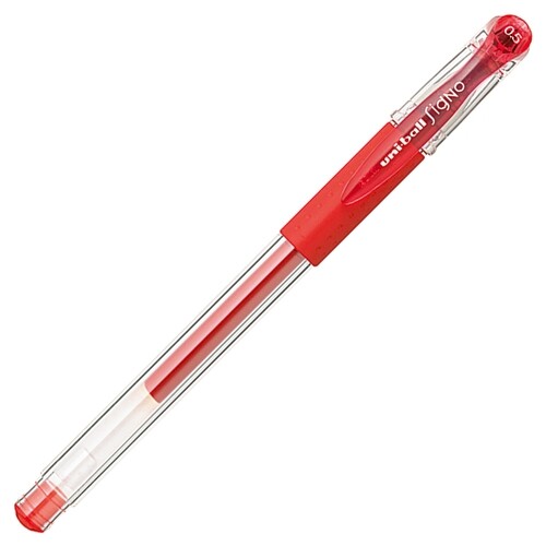 乐天商城 - 【1000円以上お買い上げで送料無料♪】三菱鉛筆 ボールペン シグノ 0.5mm UM15105.15 赤 - メール便発送
