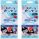 【1000円以上お買い上げで送料無料♪】2個セット パイオニア アイロン接着 スポーツゼッケン 中 8cm×15cm - メール便発送