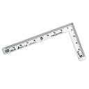 【1000円以上お買い上げで送料無料♪】シンワ 小型曲尺 三寸法師 ステン 10×5cm 表裏同目 - メール便発送