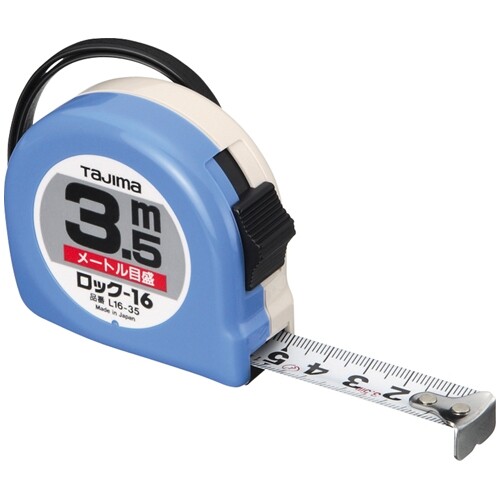 【送料無料】タジマ ロック式巻尺 L16-35BL 3.5m - メール便発送のサムネイル