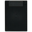 【1000円以上お買い上げで送料無料♪】オープン工業 クリップボード A6E 黒 - メール便発送