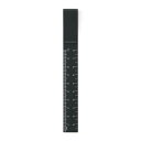【1000円以上お買い上げで送料無料♪】クリップ 定規 クリップルーラー 10cm目盛り ブラック - メール便発送