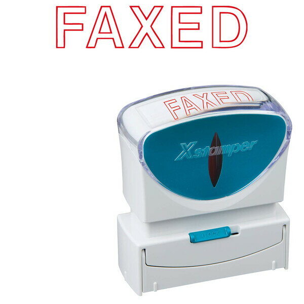 樂天商城 - 【送料無料】シヤチハタ スタンプ ビジネス用 キャップレス B型 赤 FAXED X2-B-13462 - メール便発送