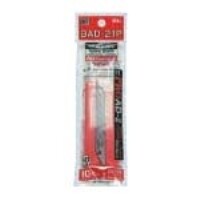 【1000円以上お買い上げで送料無料♪】エヌティー NTカッター替刃 BAD-21P 10枚 - メール便発送
