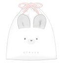 【1000円以上お買い上げで送料無料♪】マチ付き巾着 ミミぴょこ うさぎ 新学期 新入学 小学校 男の子 女の子 お弁当袋 コップ袋 かわいい - メール便発送