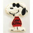 【1000円以上お買い上げで送料無料♪】PEANUTS スヌーピーステッカー アップリケデコステッカー JOE COOL - メール便発送