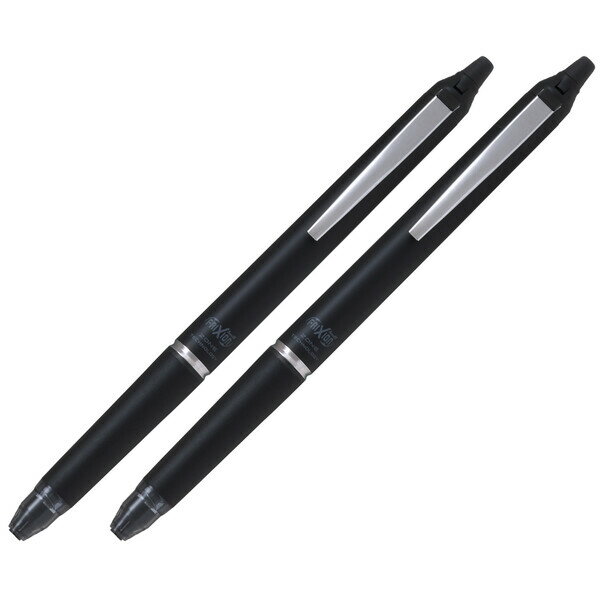 【送料無料】【2本セット】 フリクションボールノック ゾーン 0.7mm 細字 オールタイムブラック 消せるボールペン 濃い 長持ち パイロット - メール便発送