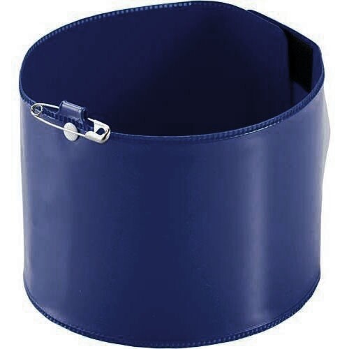 【1000円以上お買い上げで送料無料♪】三鬼化成 腕章くん 生地 安全ピンタイプ NO.8 紺 差し替え式 防災..