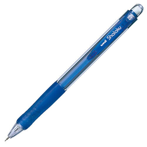 【1000円以上お買い上げで送料無料♪】三菱鉛筆 シャ楽 M5ー100 透明青 T33 M5100T.33 - メール便発送