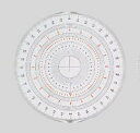 【送料無料】岡本製図器械 全円分度器 15cm BO-15 (39-2015) - メール便発送