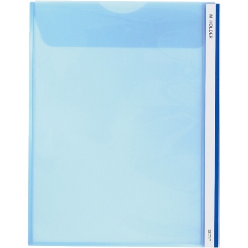 Rakuten - 【1000円以上お買い上げで送料無料♪】キングジム Mホルダー(S型) 733アオ - メール便発送