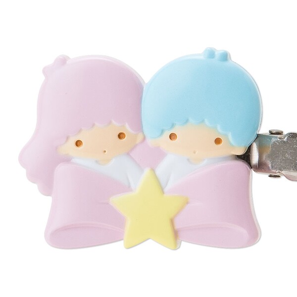 【1000円以上お買い上げで送料無料♪】リトルツインスターズ キキララ 前髪クリップ 右向き 左向き 2個セット 跡がつかない メイク 食事 テレワーク サンリオ - メール便発送