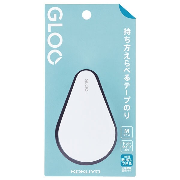 【1000円以上お買い上げで送料無料♪】コクヨ グルー テープのり M 本体 貼り直しできる - メール便発送