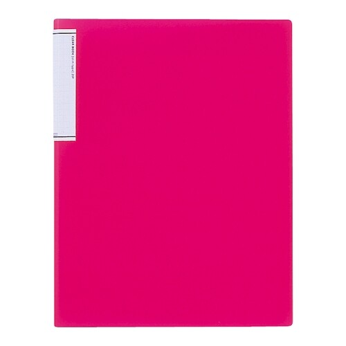 【1000円以上お買い上げで送料無料♪】LIHIT クリヤーブック N7110-3 赤 - メール便発送