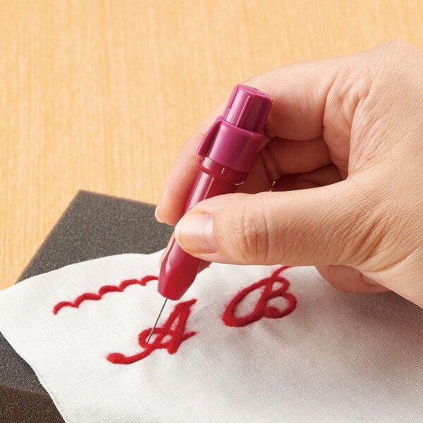 【送料無料】フェルトパンチャー 1本針 羊毛フェルト 手芸 クロバー 日本製 - メー...