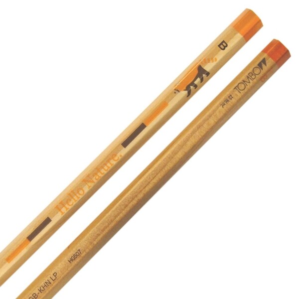 【1000円以上お買い上げで送料無料♪】トンボ鉛筆 ハローネイチャー かきかた鉛筆 B 六角軸 1ダース レッサーパンダ - メール便発送