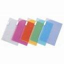 【1000円以上お買い上げで送料無料♪】リヒトラブ 2ポケットホルダー A4 赤 F-3410-3 - メール便発送
