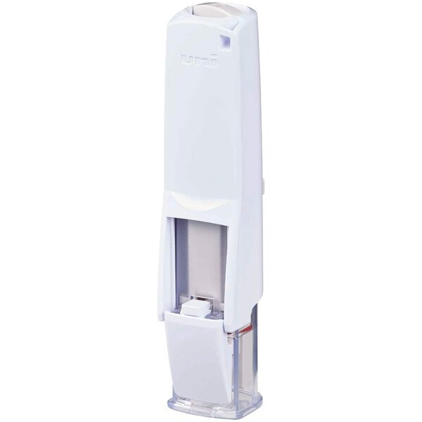 楽天Clips クリップス【1000円以上お買い上げで送料無料♪】印鑑ホルダー はん蔵 白 朱肉付 三文判 認印 三菱鉛筆 - メール便発送