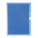 【1000円以上お買い上げで送料無料♪】プラス 仕切り付ホルダー3ポケット カモフラージュ FL-131CH 青 - メール便発送