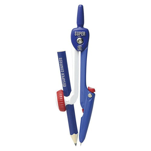 【1000円以上お買い上げで送料無料♪】ソニック スーパーコンパスはりinパス 鉛筆用 SK-654-B - メール便発送のサムネイル