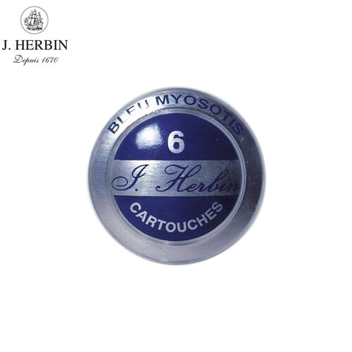 【1000円以上お買い上げで送料無料♪】J.HERBIN エルバン カートリッジインク 忘れな草ブルー - メール便発送 clipps-10044830 Clips クリップス サンプル画像2